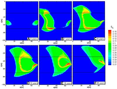 Numerical Simulations of Combined Brine Flooding With Electrical Heating–Assisted Depressurization for Exploitation of Natural Gas Hydrate in the Shenhu Area of the South China Sea